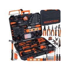 Set de scule profesionale Bigstren cu 168 de piese în cutie de transport