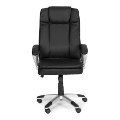 Ergonomická kožená kancelárska stolička s dvojitou výplňou