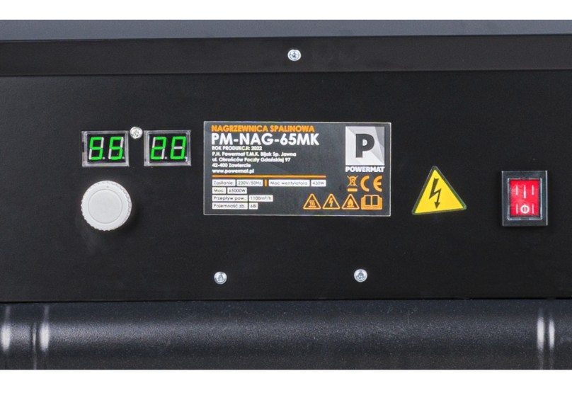 Naftový ohřívač 65kW PM-NAG-65MK
