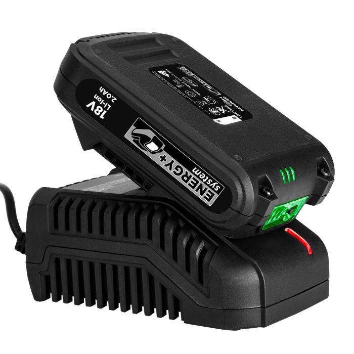 Set baterie și încărcător GRAPHITE Energy+ 2Ah