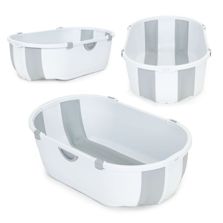 Kindertoilettenhocker mit Stufen - gelb