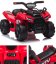 Quad a batteria per bambini rosso Quad a batteria per bambini rosso