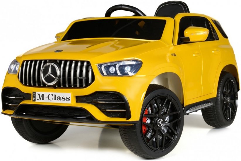 Kinderelektroauto Mercedes-Benz W166 gelb
