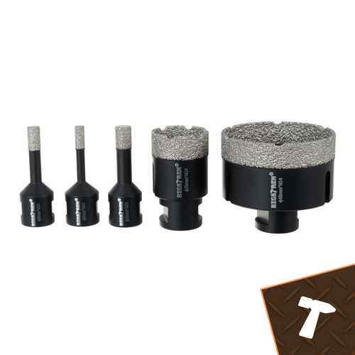 6 Stück Diamant-Kronenbohrer 6-68 mm