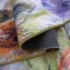 Barevný koberec s motivem pavích pírek do obýváku - Rozměr koberců: Šířka: 80 cm | Délka: 150 cm