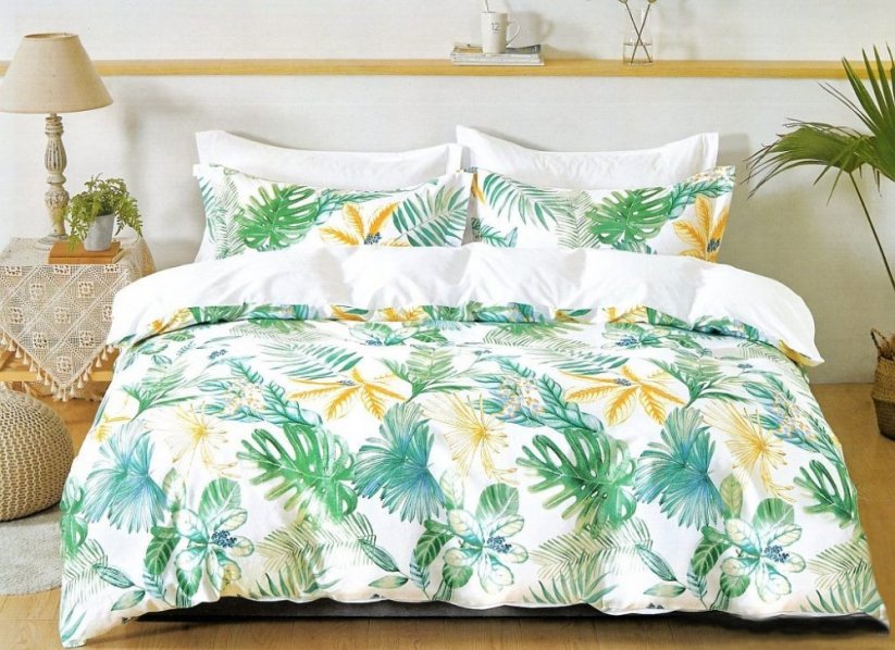 Moderné posteľné obliečky s motívom palmových listov