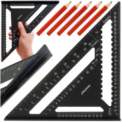 Aluminijasto mizarsko ravnilo