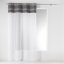 Etno stílusú fehér áttört függöny 140 x 240 cm