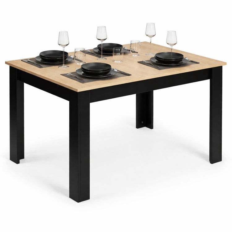 Cucina e tavolo da pranzo 120 x 80 cm per 4 persone