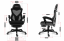 Ergonomska gaming siva stolica s osloncem za noge COMBAT 3.0