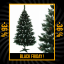 BLACK FRIDAY Varázslatos, enyhén havas, tobozokkal díszített karácsonyi fenyőfa 220 cm