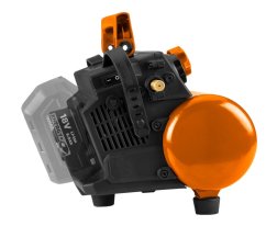 Akumulátorový kompresor NEO TOOLS Energy+ 18 V – 3,8 l, bez baterie
