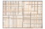Terasový krémový koberec s šedým detailem - Rozměr koberce: Šířka: 120 cm | Délka: 170 cm