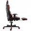Bequemer Gaming-Stuhl COMBAT 6.0 in schwarz-roter Farbkombination