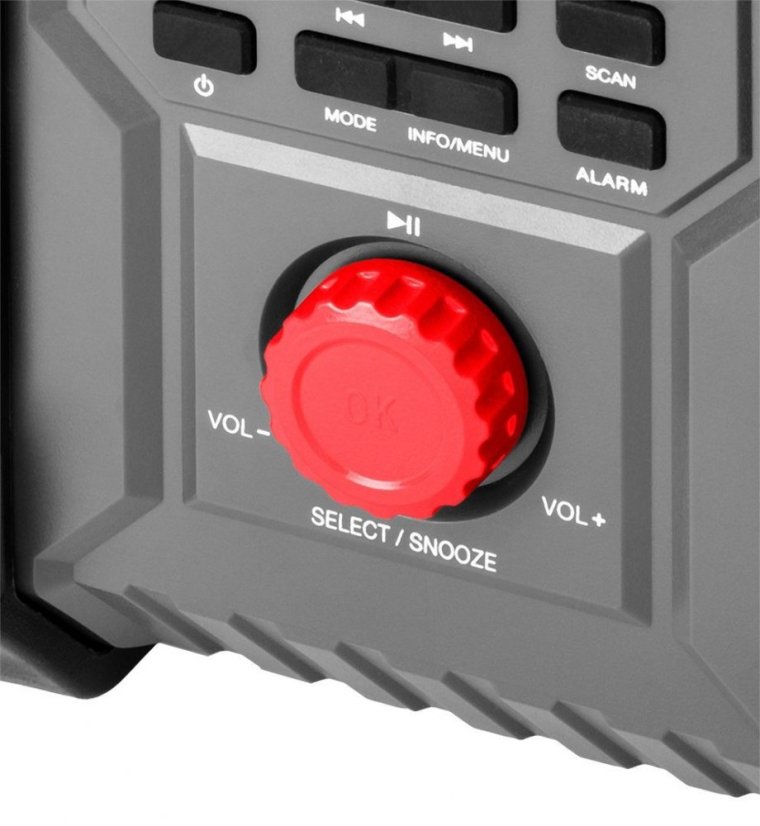 Stavebné rádio značky Graphite Energy+ 