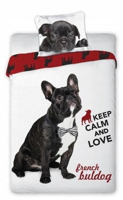 Posteľné obliečky s roztomilým psíkom 