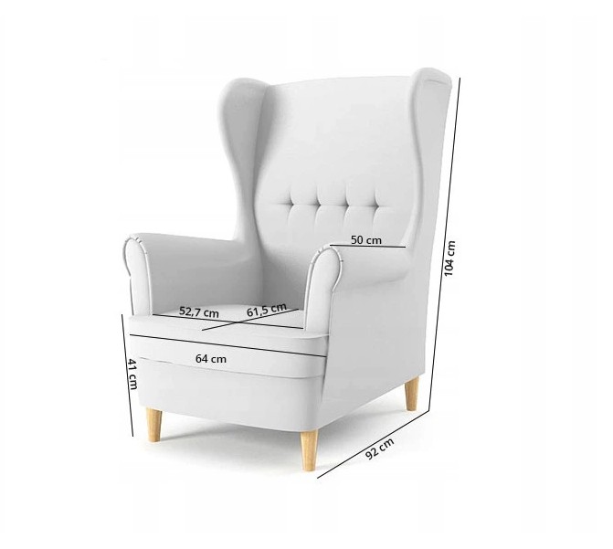 Design-Sessel in Hellgrau im skandinavischen Stil