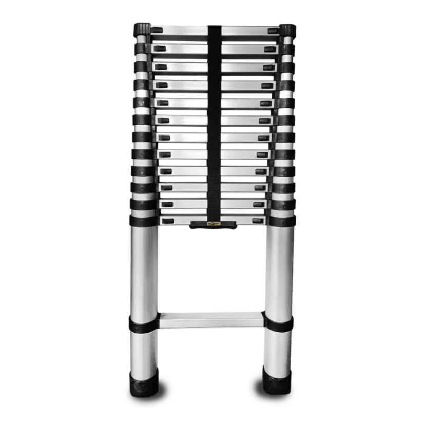 Hliníkový teleskopický rebrík 13-stupňový 125 kg