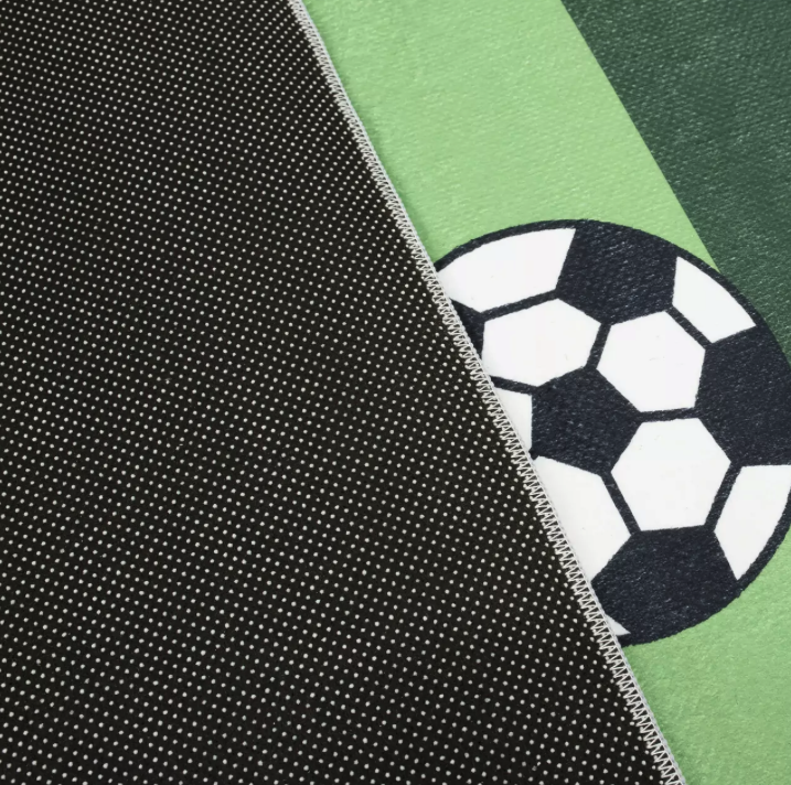Kinderteppich FLANNEL - Fußballplatz