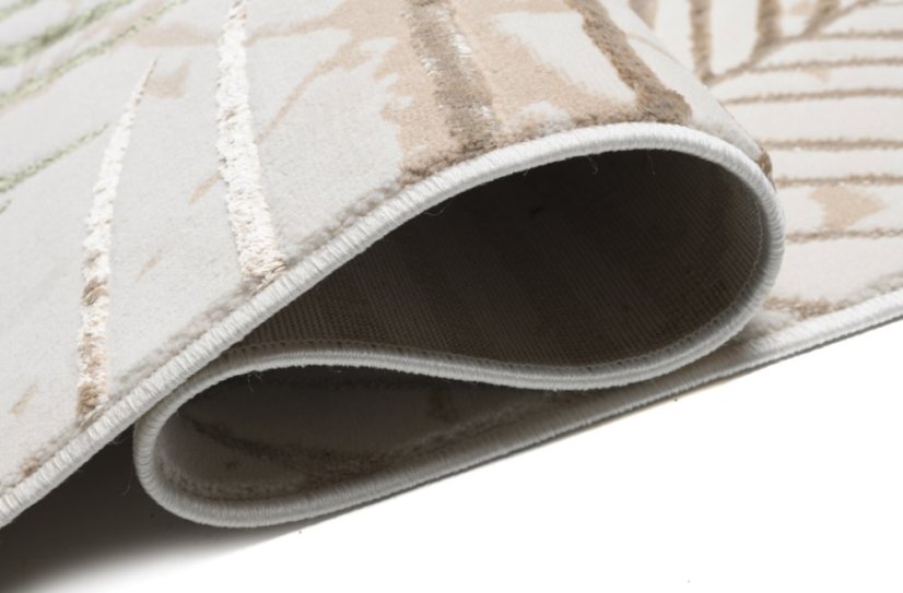 Luxusný koberec s listovým vzorom Golden