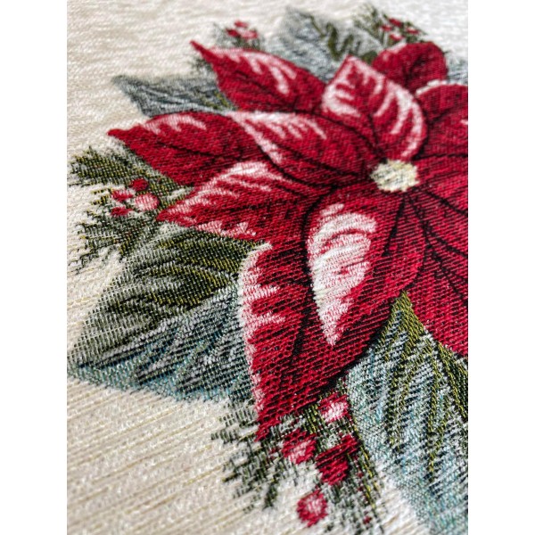 Vianočný gobelínový obrus - behúň Vianočný motív 40x180 cm