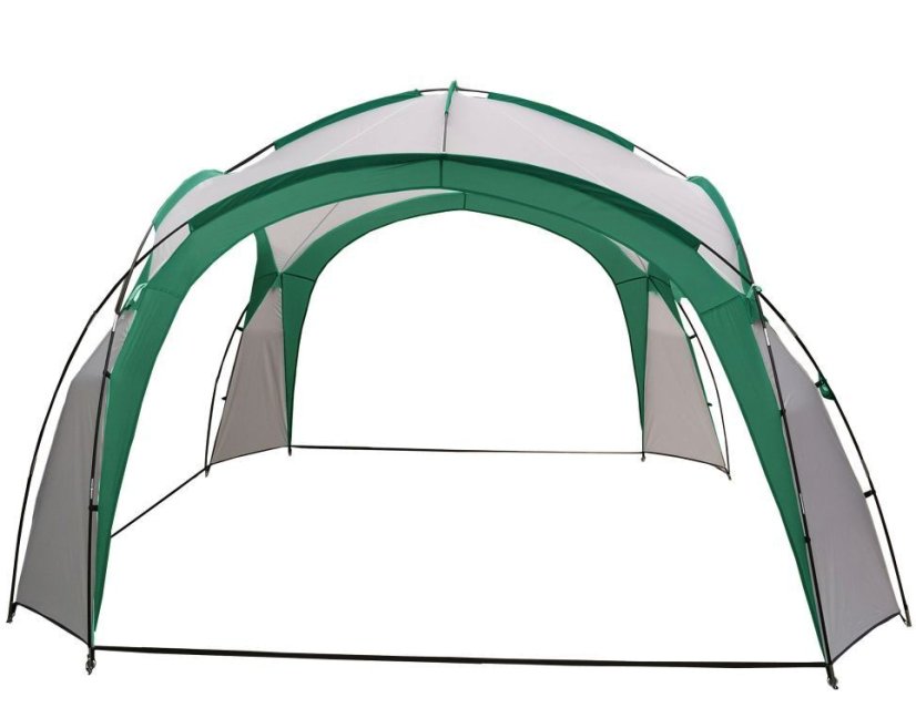 Pavillonzelt für Gartenpicknick 3,5 x 3,5 m grün