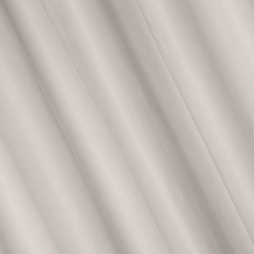 Draperie monocoloră, gri, care întunecă, cu inele metalice 140 x 250 cm