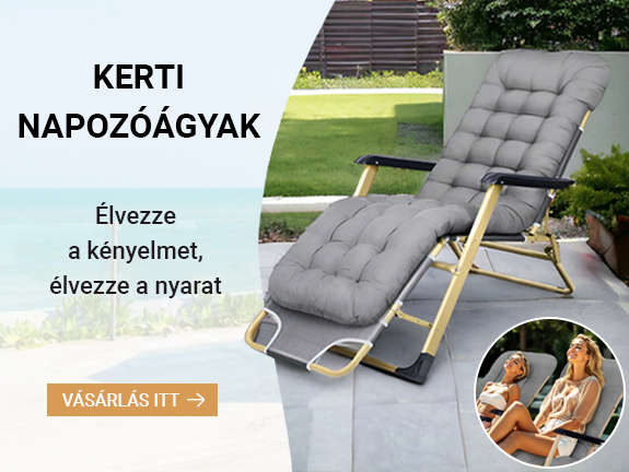 Kerti napozóágyak