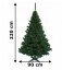 Pom tradițional verde de Crăciun 220 cm pentru un sezon frumos de Crăciun