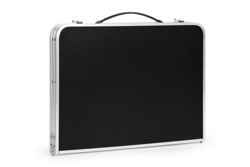 Skladací cateringový stôl 60x40 cm čierny