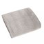 Bettdecke aus weichem Samt beige