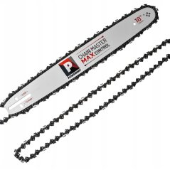 Vezetőlemez benzinmotoros láncfűrészhez 18"/45 cm + 2 lánc - 0,325", 72 láncszem, 1,5 mm