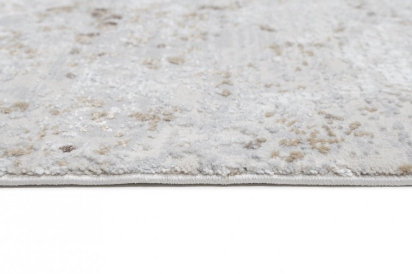 Светъл кремаво-сив килим с винтидж дизайн и шарки - Размерът на килима: Ширина: 160 см | Дължина: 230 см