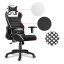 Професионален геймърски стол FORCE 6.0 черно-бял