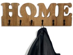Tömör tölgyfa falikar HOME - 50 x 16,5 cm - 50 x 16,5 cm