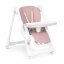 Dječja blagovaonska stolica u ružičastoj boji