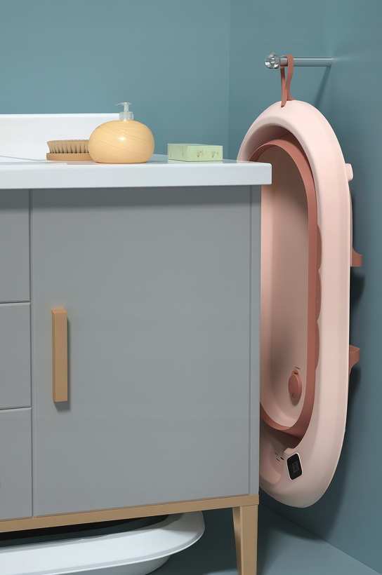 Összecsukható babakád VAIANA PREMIUM párnával és állvánnyal - több színben