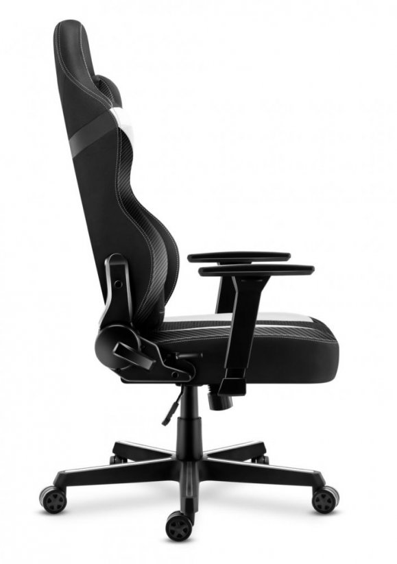 Masivna crno-bijela gaming stolica FORCE 7.7