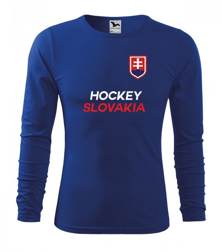 Langarm-T-Shirt HOCKEY SLOVAKIA