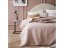 Elegantní přehoz na postel pudrově růžové barvy 170 x 210 cm