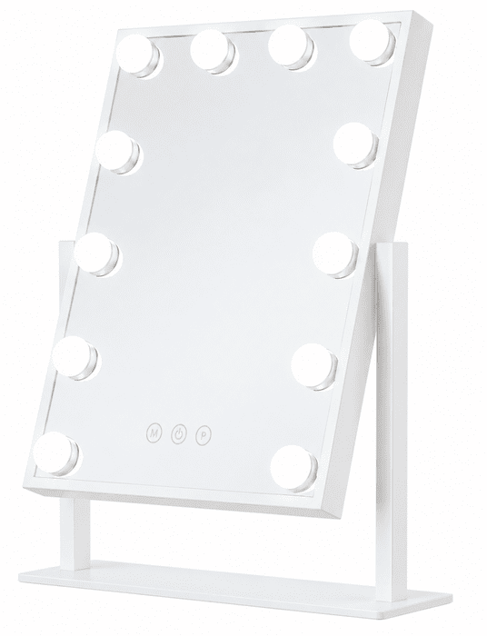 Hollywoodsko LED ogledalo za šminkanje s dodirnim kontrolama – 30 x 40 cm