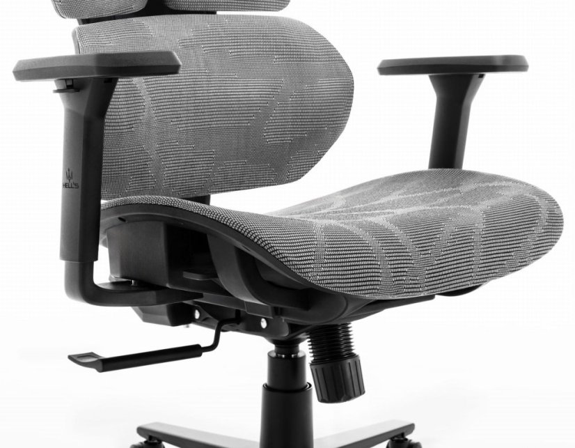 Ergonomikus textil forgó irodai szék - HC-1010 GREY