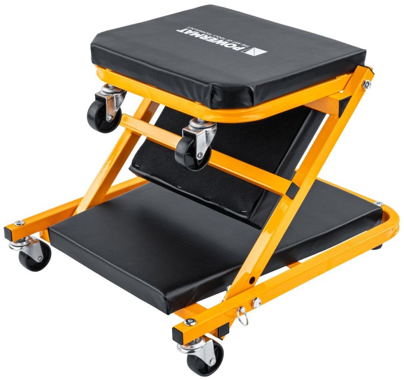 Ergonómikus műhelyfotel és szék 2in1 - 150 kg