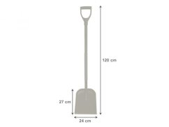 Schaufel mit Stahlstiel 120 cm