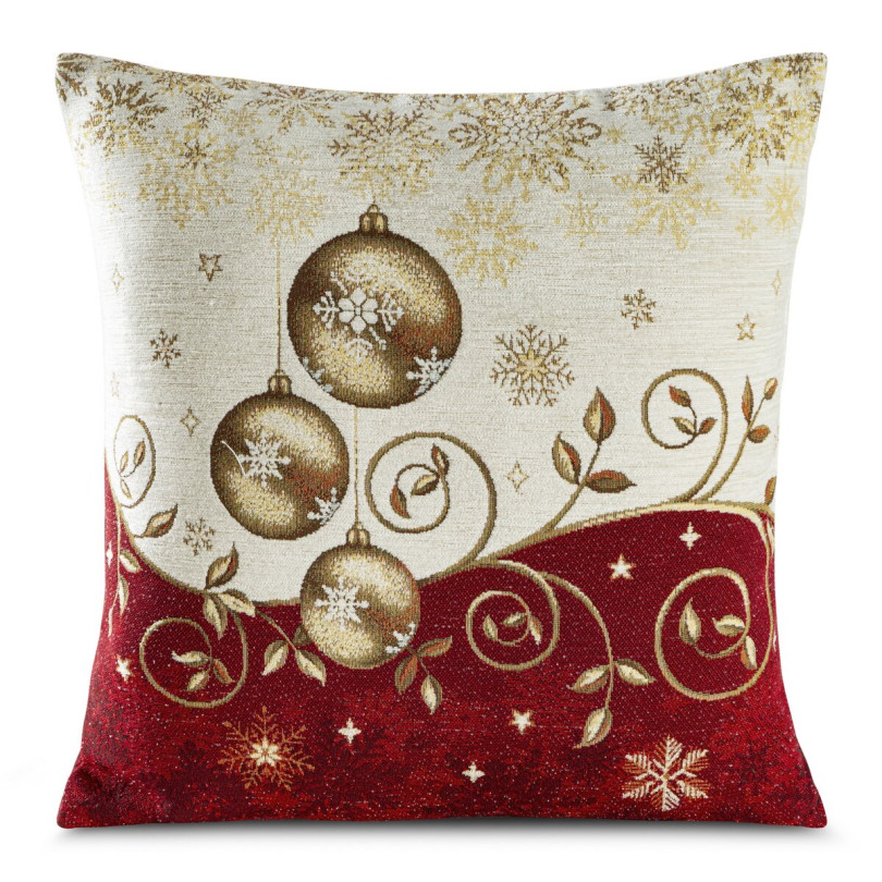 Vianočná gobelínová obliečka na vankúš