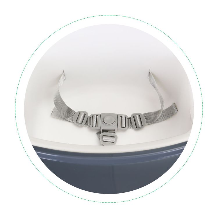 Baba fehér etetőszék 2in1 