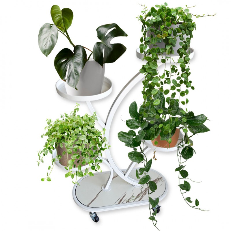 Kerekes virágállvány