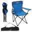 Turista összecsukható szék kék