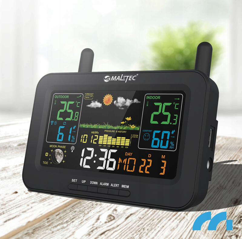 Stație meteo wireless MalTec Daily1000M :: Lilly.ro