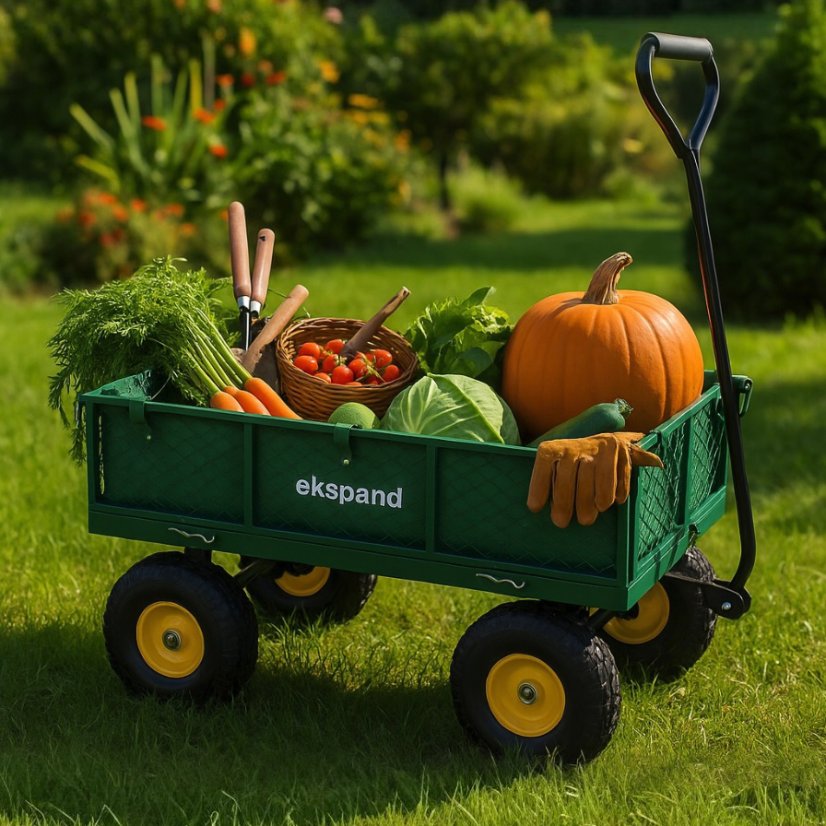 Zahradní vozík 3v1 s nosností až 200 kg